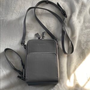 Crossbody Touchscreen Purse with Detachable Wallet